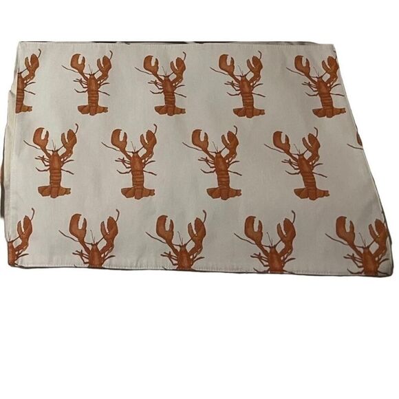 Sara Fitz Coastal Lobster Placemats (4) - Picture 2 of 2